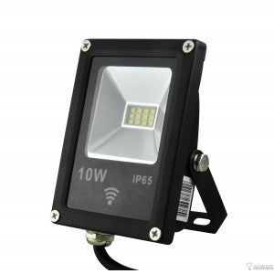 10W Radar Bewegingssensor LED Schijnwerper Koud Wit 6500k Slim IP65 10W Radar Bewegingssensor LED Schijnwerper Koud Wit 6500k Slim IP65